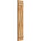 Ekena Millwork Joined Board-n-Batten Shutters w/Z-Bar, Rough Sawn Western Red Cedar, 10 3/4W x 54H, PR RBJ06Z11X054RWR - alternate 5